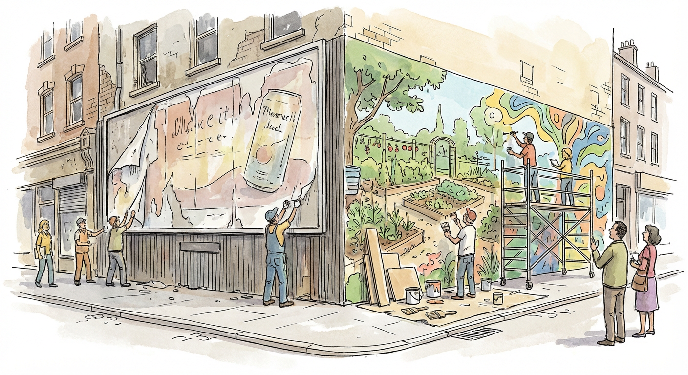 Street art and public art movements — An Honest Making