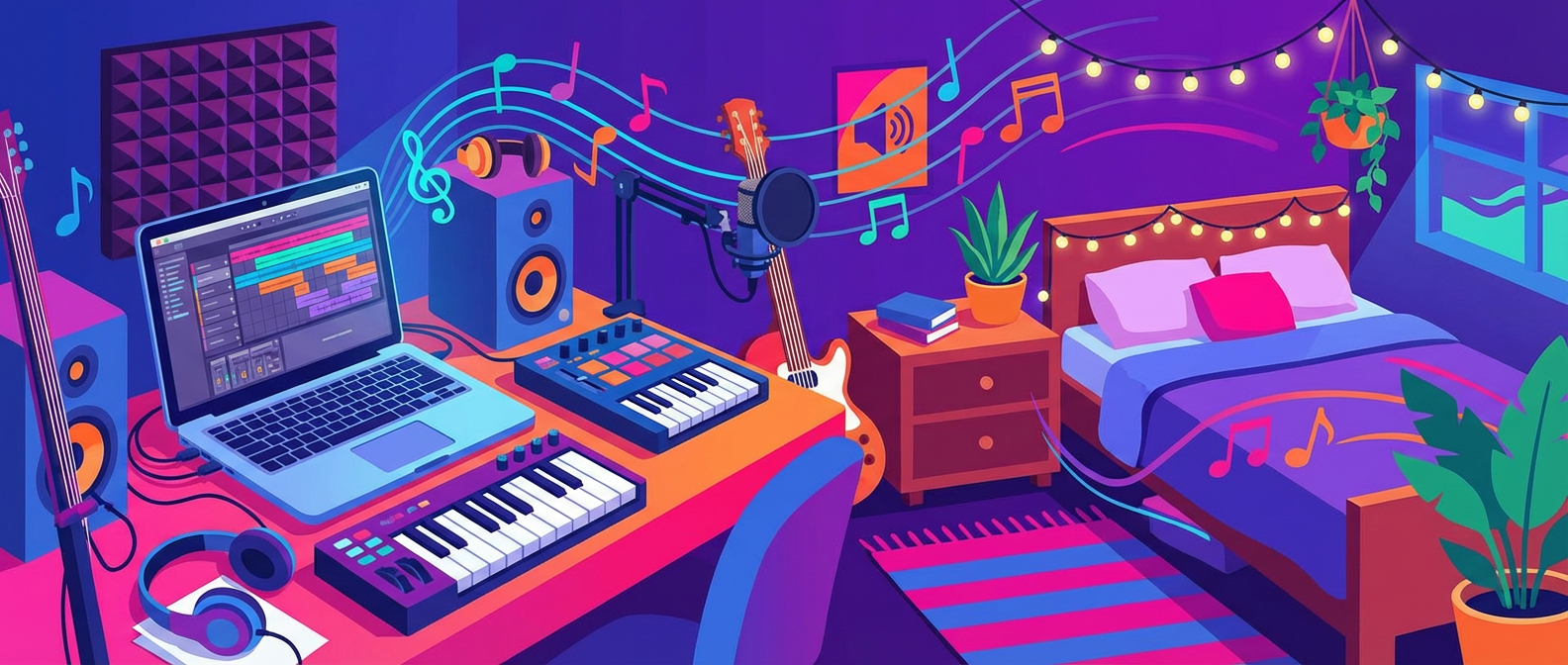 The Bedroom Revolution: How Home Studios Transformed Music Creation