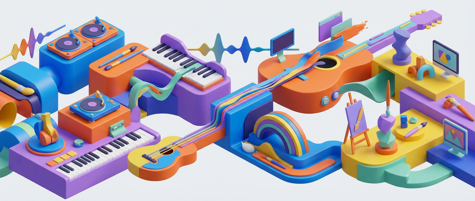 When Colors Sing: How Music and Visual Art Dance Together Through Time